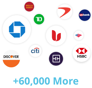 60k plus partnered financial institutions