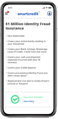 $1 Million Identity Fraud Insurance