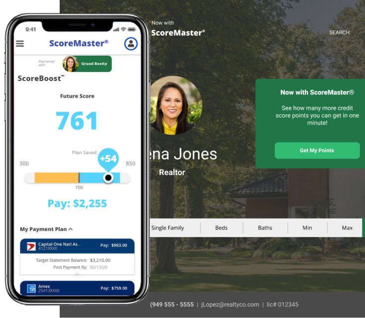 realtors credit score monitoring tool